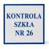 Personalizowana tabliczka kontroli jakości